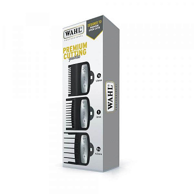 Набор насадок Wahl Premium Attachment Combs 3 Pack 3354-5001 для фейдинга, 1,5, 3, 4,5 мм