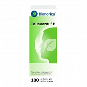 TONZILGON N tomchilar dlya priema vnutr 100ml