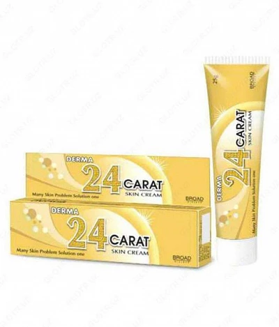 Оздоровительный крем для лица для улучшения кровообращения Derma 24 carat:uz:Qon aylanishini yaxshilash uchun Wellness yuz kremi Derma 24 karat