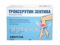 TROKSERUTIN ZENTIVA 0,3 kapsulalar  N30