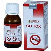 Sigaret va spirtli ichimliklarga bo'lgan ishtiyoqni kamaytirish uchun tomchilar Go Tox