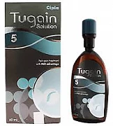 Erkaklarda alopesiyani davolash uchun mo'ljallangan tabiiy vosita Tugain 5%