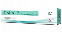 PANASH krem 30g 0,25%