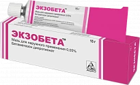 EKZOBETA maz 0,05% 15g