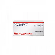 AMLODIPIN ROZLEKS FARM tabletkalari 10mg N30