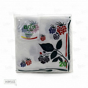 Salfetkalar Elma 33x33 Dekor (237) malina, 50 dona