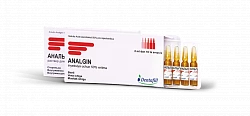 ANALGIN inyeksiya uchun eritma 1ml 50% N5