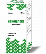 IZIOFLOKS infuziya uchun eritma 100ml 2mg/ml