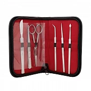 Zanglamaydigan po'latdan ajratish asboblari to'plami