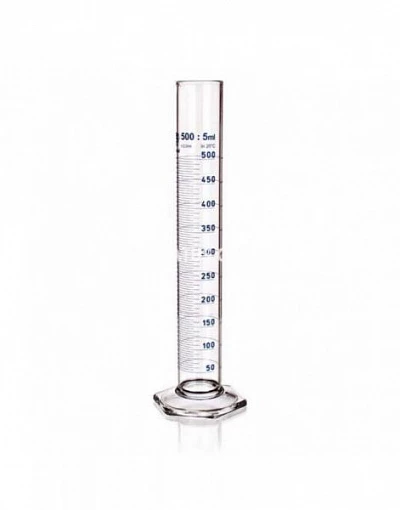 Мерный цилиндр 1000 мл  со стеклянным шестиугольным основанием:uz:Shisha olti burchakli asosli o'lchash tsilindri 1000 ml