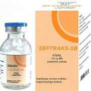 SEFTRAKS SB poroshok 1000mg/500mg N1