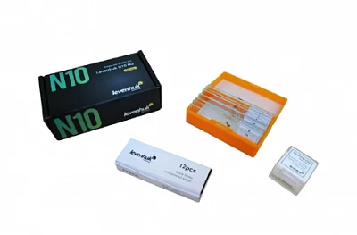 Набор готовых микропрепаратов Levenhuk N10 NG