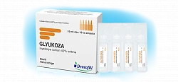 GLYUKOZA inyeksiya uchun eritma