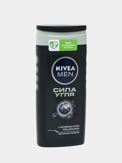 Гель для душа Nivea Men Сила угля 250мл