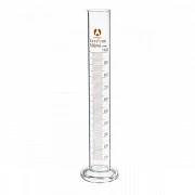 Shisha olti burchakli asosli o'lchash tsilindri 5 ml