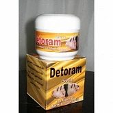 Крем Detoram от лишая и грибка на пальцах, 75 мл:uz:Barmoqlardagi liken va qo'ziqorin uchun Detoram kremi, 75 ml