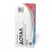DOTAL sirop 50ml 2,5mg/5ml