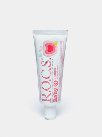 Зубная паста R.O.C.S. Baby Нежный уход Яблоко, 45 г