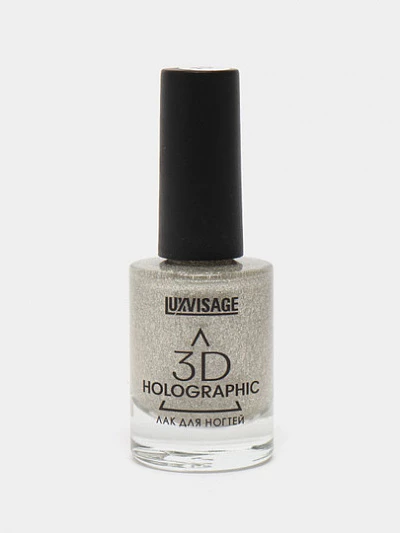 Лак для ногтей LUXVISAGE 3D Holographic, 11 г, тон 701 Холодный бриллиант