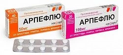 ARPEFLYU tabletkalari 100mg N10