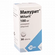 MILURIT tabletkalari 100mg N30