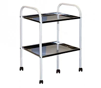 930 * 600 * 470 mm ikkita javonli asboblar aravachasi