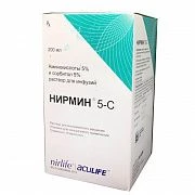 NIRMIN 5 S infuziya uchun eritma 500ml 5%