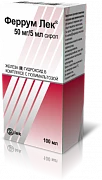 FERRUM LEK sirop 100ml 50mg/5ml