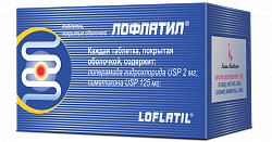 LOFLATIL tabletkalari 2mg/125mg N100