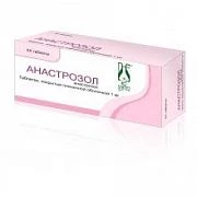 ANASTROZOL tabletkalari 1mg N30