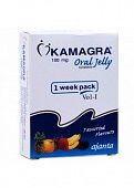 KAMAGRA jele peroralnoe so vkusom apelsina/ananasa 5 g 100mg N7