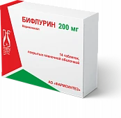 Biflurin tabletkalari 200mg N14