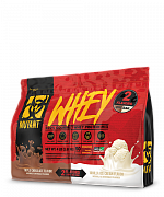 Zardob oqsili konsentrati Mutant Whey 2 Flavors bir paket 1800 g uch shokoladli va vanilli muzqaymoq