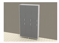 Laboratoriya shkafi 1500*500*2100 mm
