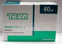 OMEPRAZOL TEVA 0,04 kapsulalar  N28