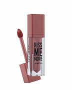 Жидкая матовая помада №04 kiss me more lip tattoo 5543 Flormar