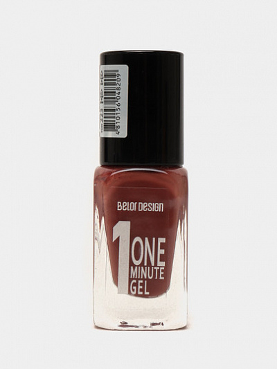 Лак для ногтей Belor Design One minute gel, 10 мл, тон 223