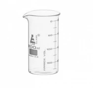 600 ml naychali stakan, baland bo'yli, borosilikat shisha