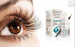 Kirpik va qosh o'sishi uchun vosita Careprost