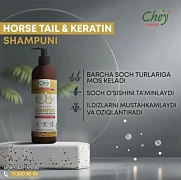 Shampun Ot dumi va keratin (Keratinli ot dumi) Yangi