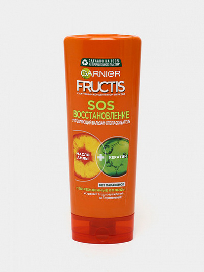 Бальзам для волос FRUCTIS, SOS Восстановление, 387 мл