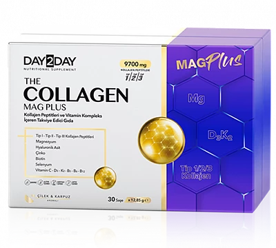Порошок коллаген Collagen Mag Plus Orzax  с магнием 30 саше:uz:Kollagen Max Plus Orzox magniy kukuni  bilan 30 ta paket