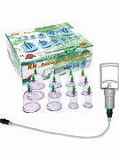 Nasosli Hijama massajli vakuum stakanlari, massaj idishlari, selülitga qarshi idishlar