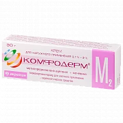 KOMFODERM krem 10 g 0,1%+2%