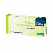 AZIBIOT tabletkalari 250mg N6