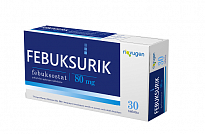 Febuksurik tabletkalari 80mg N30