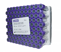 Vakuumli qon olish naychasi, EDTAK3 13x75 mm 3 ml bilan binafsha rangli qopqoq