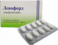 LEVOFORD tabletkalari 500mg N10