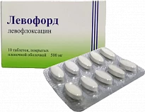 LEVOFORD tabletkalari 500mg N10