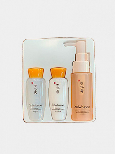 Набор антивозрастных средств Sulwhasoo Essential Starter Kit, 3 предмаета, 50 мл, 30 мл, 30 мл